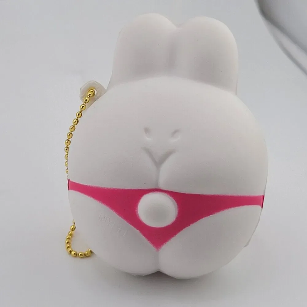 Rabbit Pantsu - Yell White Pink Underwear Mini Figure